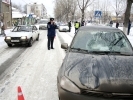 Сегодня в Первоуральске на пешеходном переходе сбили женщину. Видео. Фото
