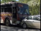 В Екатеринбурге междугородный автобус из Первоуральска собрал в ДТП 8 автомобилей. Фото