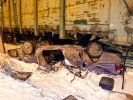 В Первоуральске легковой автомобиль попал под товарный поезд. Видео. Фото