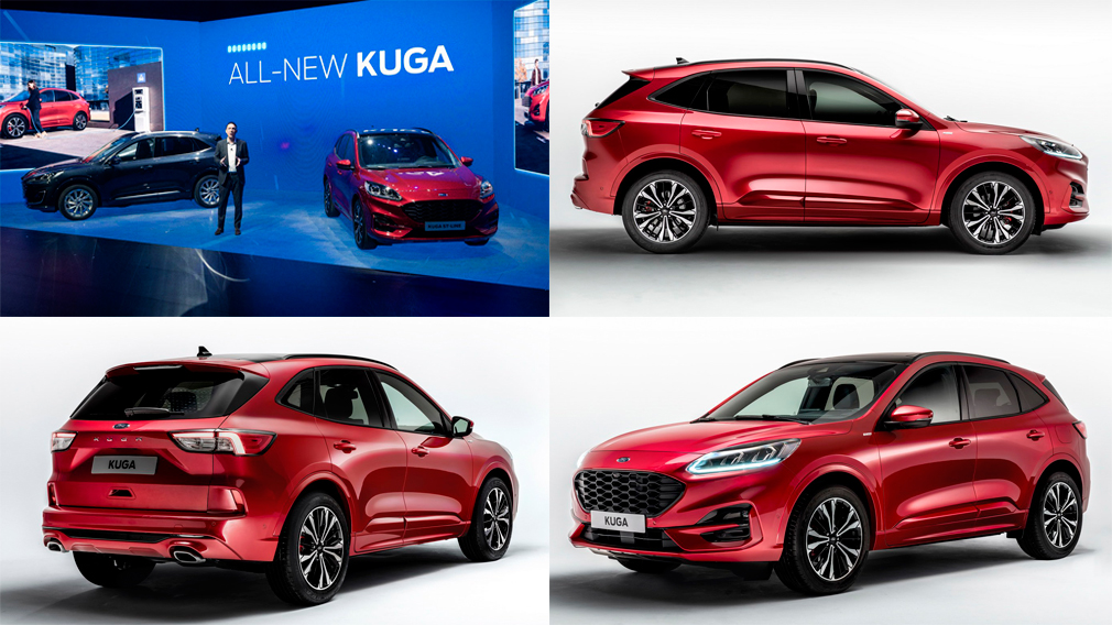 Кроссовер Ford Kuga нового поколения представлен официально