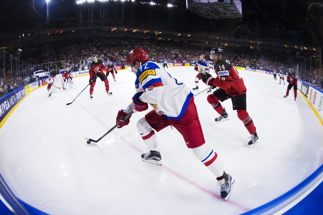 Российские хоккеисты разгромили австрийцев на чемпионате мира