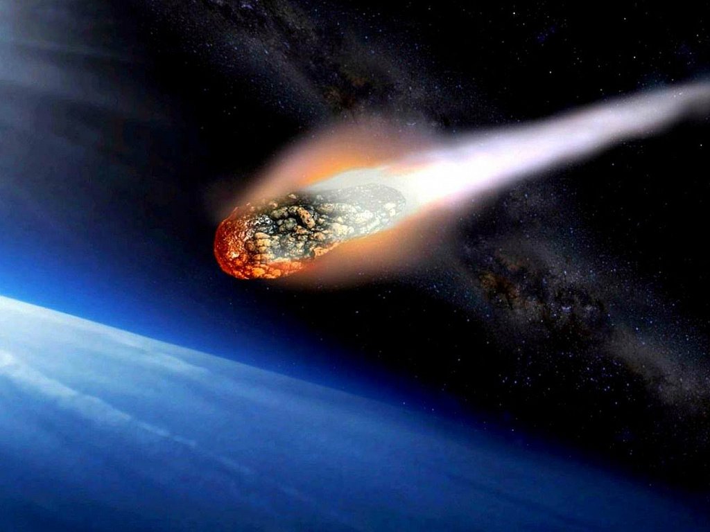4 астероида летят прямо на Землю