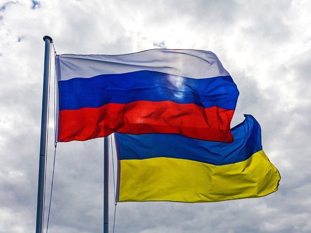 Флаги россии и украины совместное фото